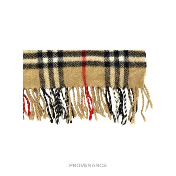 🔴 Burberry Scarf - PURE CASHMERE Nova Check - Picture 7 of 7
